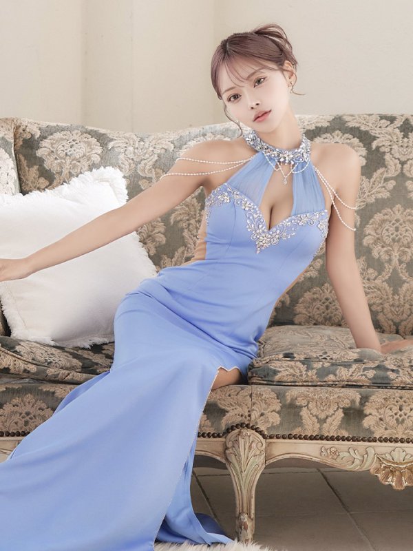 アイルブルー モデル:如月れい 身長:156cm 着用サイズ:Sサイズ