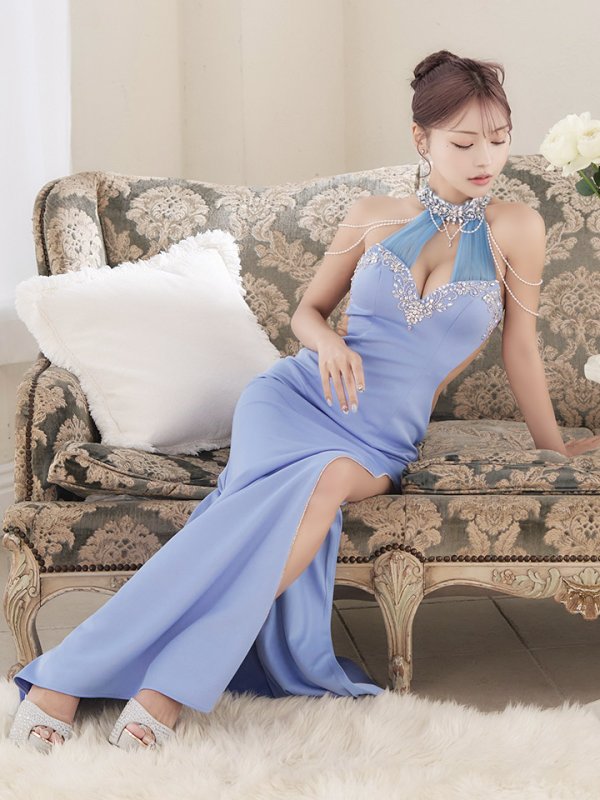 アイルブルー モデル:如月れい 身長:156cm 着用サイズ:Sサイズ