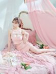 画像3: XSサイズあり【ANGEL R/エンジェルアール】バストスカートカット/ ビジュー/ セパレート/ タイト/ マイクロミニ/ ミニドレス/ キャバドレス[OF2] (3)