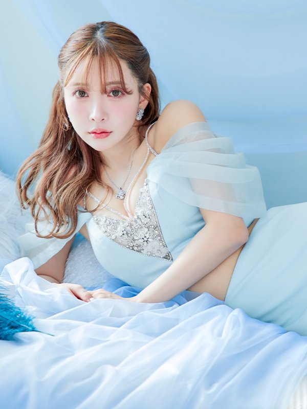 画像15: XSサイズあり【ANGEL R/エンジェルアール】バストスパンコールビジュー/ フラップボタン/ シースルーレース/ オフショルダー/ セパレート/ マイクロミニ/ タイト/ ミニドレス/ キャバドレス[OF2] (15)