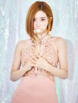 画像6: XSサイズあり【ANGEL R/エンジェルアール】フラワーレース/ バストレースアップ/ パールビジュー/ ワンカラー/ タイト/ ミニドレス/ キャバドレス[OF2] (6)
