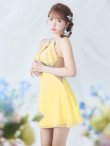 画像9: XSサイズあり【ANGEL R/エンジェルアール】アメスリ/ デコルテビジュー/ カットアウト/ シアー/ フレア/ ミニドレス/ キャバドレス[OF2] (9)
