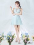 画像16: XSサイズあり【ANGEL R/エンジェルアール】アメスリ/ デコルテビジュー/ カットアウト/ シアー/ フレア/ ミニドレス/ キャバドレス[OF2] (16)