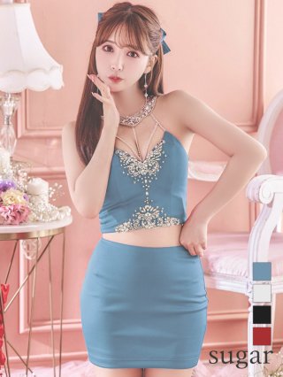 ミニドレス：ブルー(青)｜キャバドレス・ミニドレス通販はsugar (Page 17)