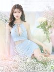 画像2: XSサイズあり【ANGEL R/エンジェルアール】オープンバスト/ デコルテビジュー/ アメスリ/ チェーン/ セパレート/ マイクロミニ/ タイト/ ミニドレス/ キャバドレス[OF2] (2)