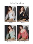 画像23: XS-Lサイズあり【ANGEL R/エンジェルアール】アシンメトリーデザイン/ フラワーレース/ ロングスリーブ/ タイト/ ミニドレス/ キャバドレス[OF2] (23)