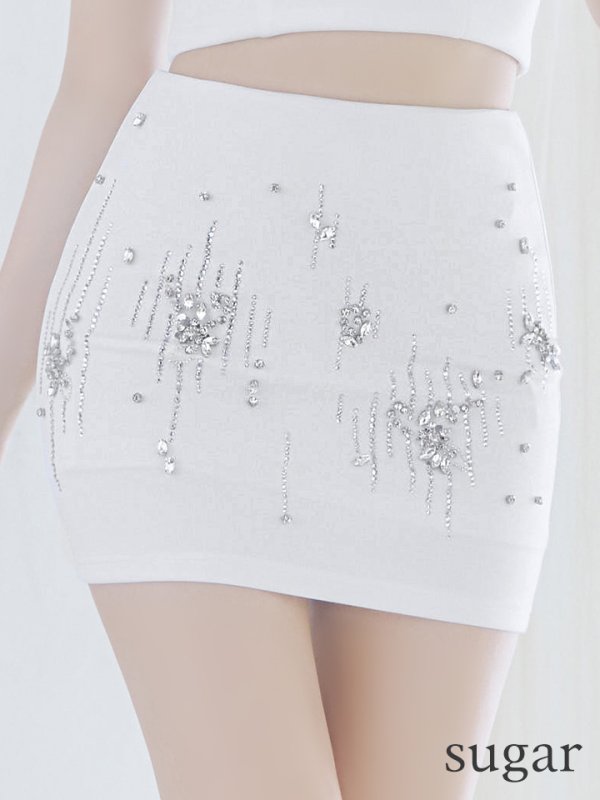 画像22: XSサイズあり【ANGEL R/エンジェルアール】ビジュー/ キャミソール/ ストレッチ/ タイト/ セットアップ/ ミニドレス/ キャバドレス[OF2] (22)