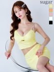 イエロー　モデル：ゆめ　身長：160cm　着用サイズ：Sサイズ