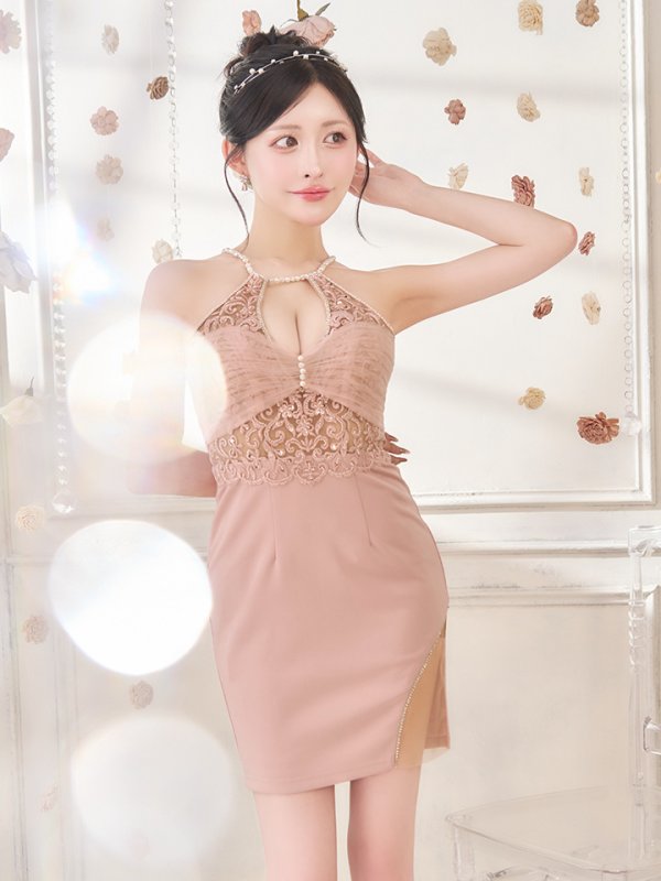 ピンク モデル:カルア 身長156cm 着用サイズ:Sサイズ