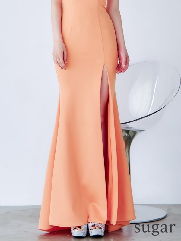 オレンジ　モデル：ゆめ　身長：160cm　着用サイズ：Sサイズ