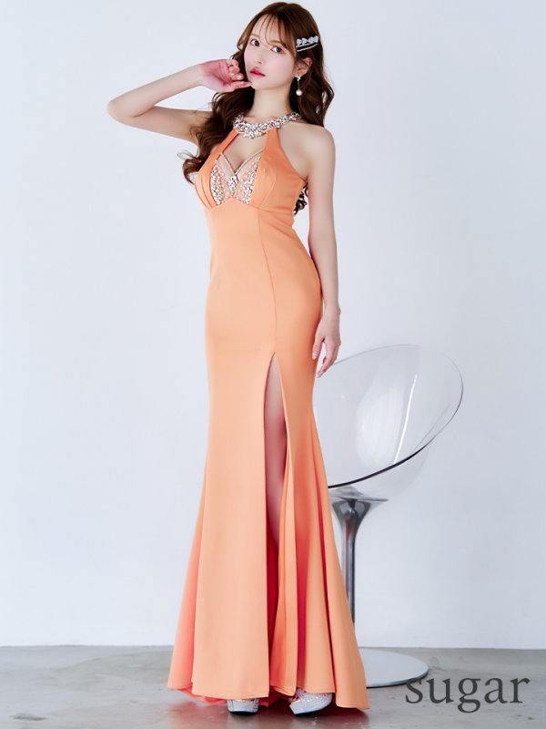 オレンジ　モデル：ゆめ　身長：160cm　着用サイズ：Sサイズ