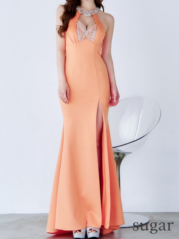 オレンジ　モデル：ゆめ　身長：160cm　着用サイズ：Sサイズ