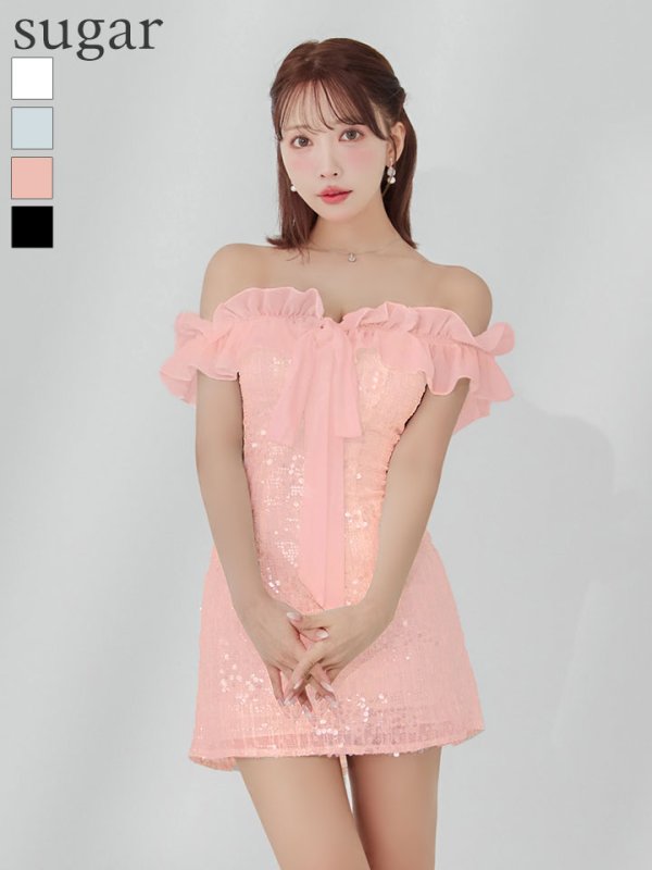 ピンク モデル：三上悠亜　身長：159cm　着用サイズ：Sサイズ