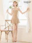 ベージュ　モデル：明日花キララ　身長：162cm　着用サイズ：Sサイズ