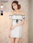 ホワイト　モデル：れみれみ　身長：163cm　着用サイズ：Sサイズ