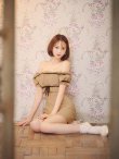 ベージュ　モデル：れみれみ　身長：163cm　着用サイズ：Sサイズ