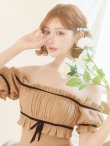 ベージュ　モデル：明日花キララ　身長162cm　着用サイズ：Sサイズ
