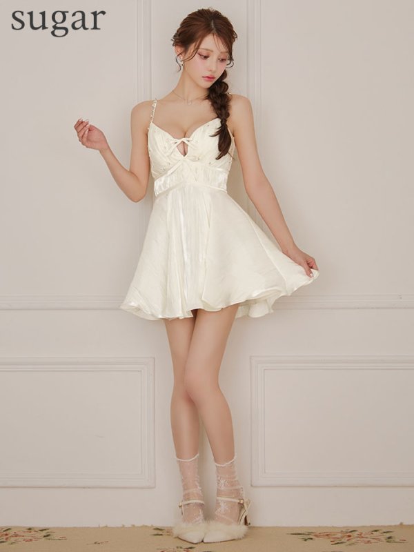 アイボリー　モデル：ももか　身長：156cm　着用サイズ：Sサイズ