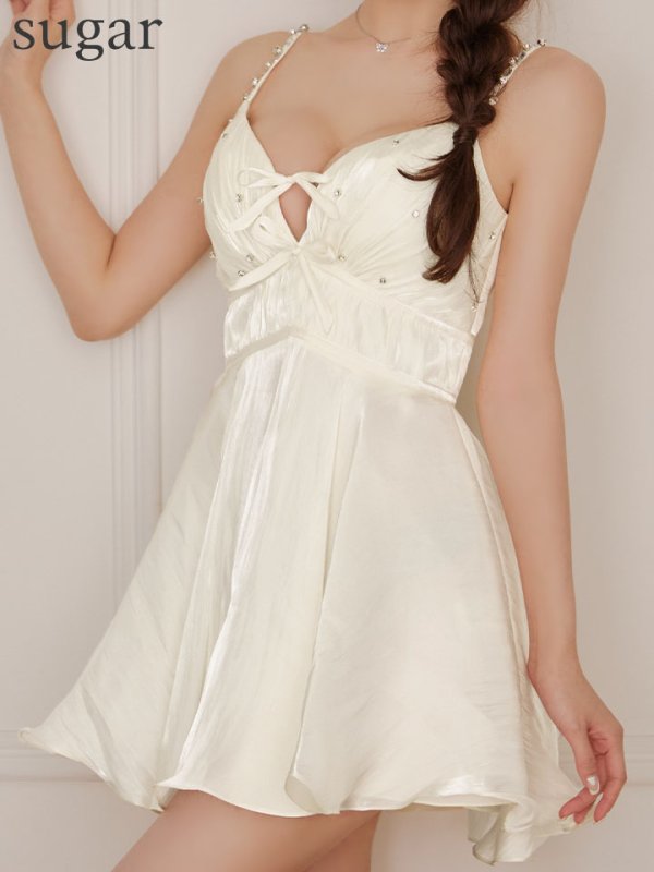 アイボリー　モデル：ももか　身長：156cm　着用サイズ：Sサイズ