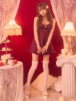 ワインレッド　モデル：まみ　身長：161cm　着用サイズ：Sサイズ