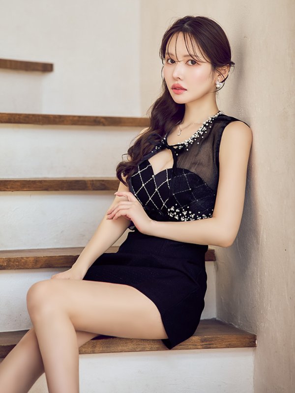 ブラック　モデル：ゆめ　身長：160cm　着用サイズ：Sサイズ