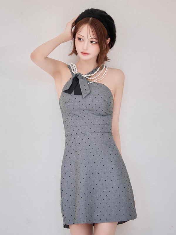 グレー　モデル：れみれみ　身長：163cm　着用サイズ：Sサイズ