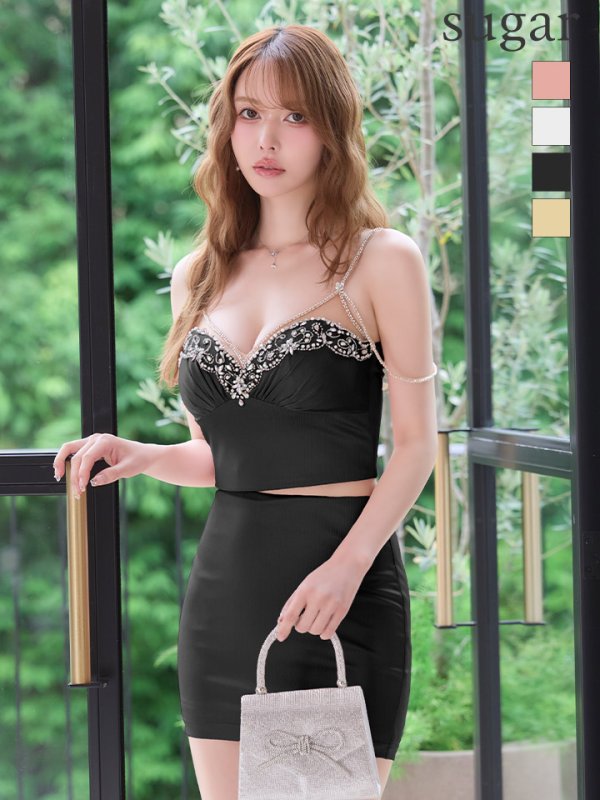 ブラック　モデル：ゆめ　身長：160cm　着用サイズ：Sサイズ