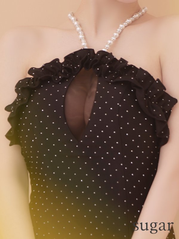 ブラック モデル:ももか 身長:156cm 着用サイズ:Sサイズ