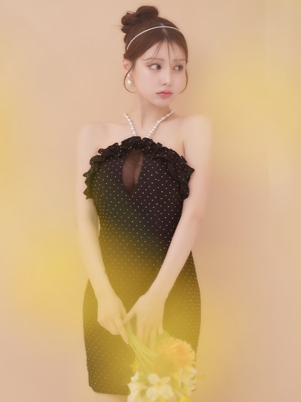 ブラック モデル:ももか 身長:156cm 着用サイズ:Sサイズ