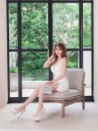 ホワイト　モデル：ゆめ　身長：160cm　着用サイズ：Sサイズ