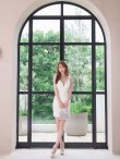 ホワイト　モデル：ゆめ　身長：160cm　着用サイズ：Sサイズ