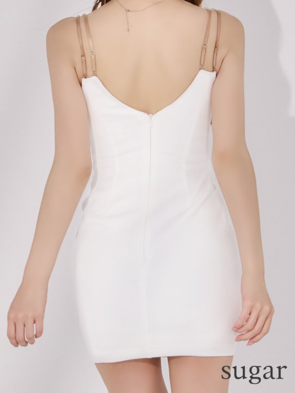 ホワイト モデル：ゆめ　身長：160cm　着用サイズ：Sサイズ