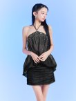 ブラック　モデル：まおちゃる　身長：158cm　着用サイズ：Sサイズ