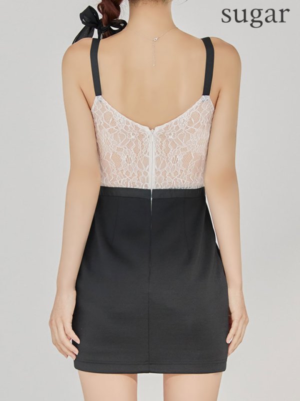 ブラック モデル:まりん 身長:164cm 着用サイズ:Sサイズ