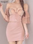 ピンク　モデル：三上悠亜　身長：159cm　着用サイズ：Sサイズ