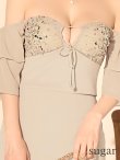 ベージュ　モデル：ゆめ　身長：160cm　着用サイズ：Sサイズ