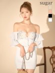 ホワイト　モデル：ゆめ　身長：160cm　着用サイズ：Sサイズ