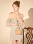 ベージュ　モデル：ゆめ　身長：160cm　着用サイズ：Sサイズ