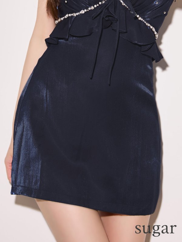 ネイビー　モデル：ゆめ　身長：160cm　着用サイズ：Sサイズ