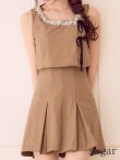 モカベージュ モデル：ゆめ　身長：160cm　着用サイズ：Sサイズ
