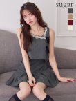 グレー モデル：ゆめ　身長：160cm　着用サイズ：Sサイズ