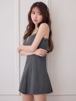 グレー モデル：ゆめ　身長：160cm　着用サイズ：Sサイズ