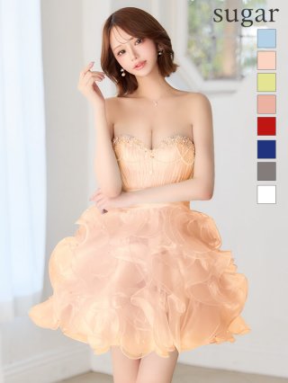 ミニドレス：ベージュ｜キャバドレス・ミニドレス通販はsugar