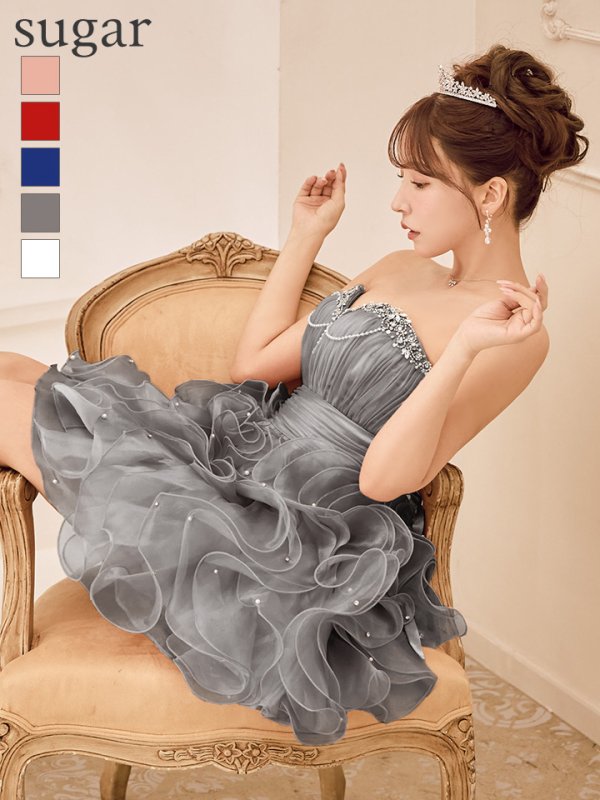 グレー　モデル：三上悠亜　身長：159cm　着用サイズ：Fサイズ