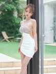 ホワイト　モデル：ゆめ　身長：160cm　着用サイズ：Sサイズ