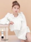 ホワイト モデル：ももか　身長：156cm　着用サイズ：Sサイズ