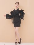 ブラック モデル：ももか　身長：156cm　着用サイズ：Sサイズ
