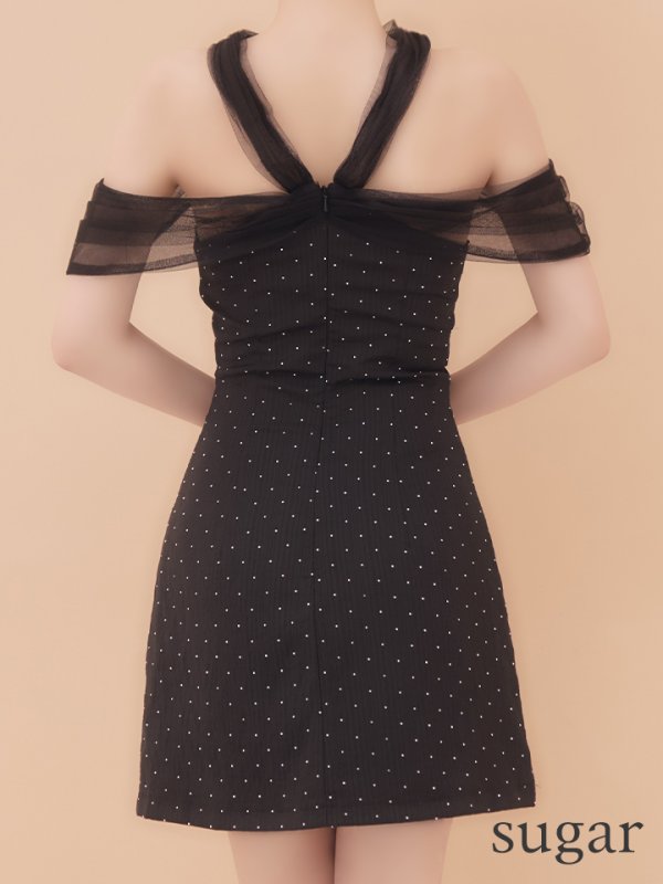 ブラック モデル：ももか　身長：156cm　着用サイズ：Sサイズ