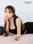 ブラック モデル：三上悠亜　身長：159cm　着用サイズ：Sサイズ