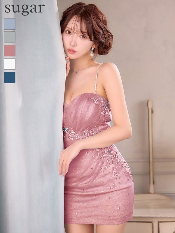 ピンク　モデル：三上悠亜　身長：159cm　着用サイズ：Sサイズ